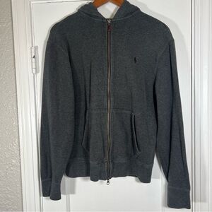 Polo Ralph Lauren Grey Zip Up Hoodie